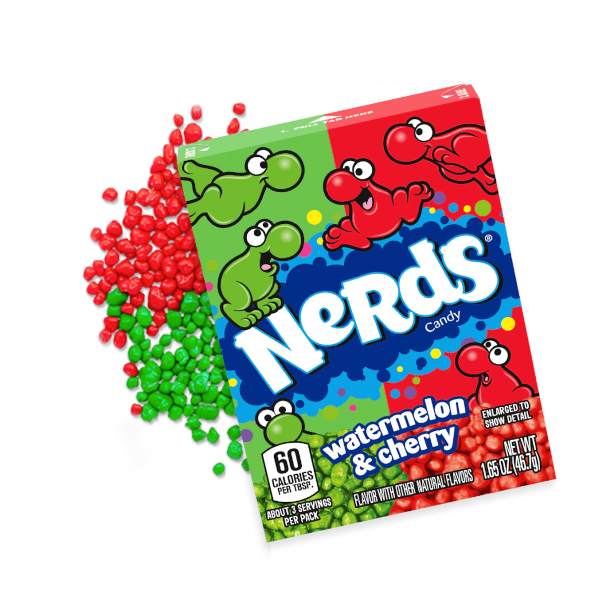 NERDS CEREZA SANDIA 8 X46G